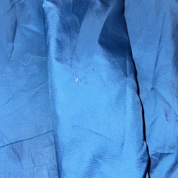 Patagonia Stoss Puffer Jacket Hoodie Full Zip Blue Men’s Size Large - Picture 8 of 10